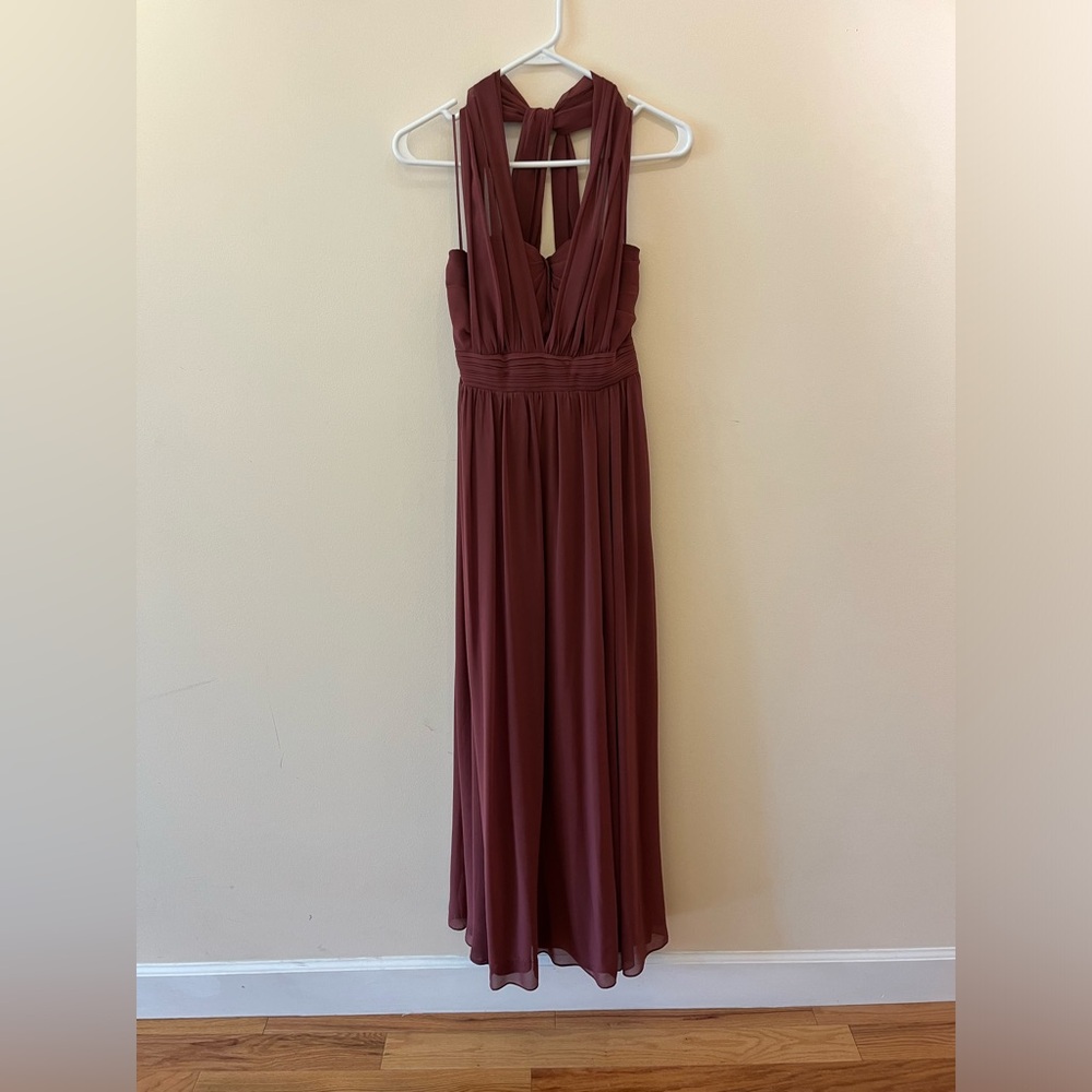 Birdy Grey Grace Convertible Dress, XS, Rosewood